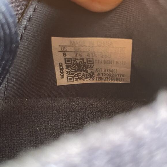 Adidas Ultraboost 22 Men’s Size 8 Collegiate Navy Running Shoes Casual Shoe GUC - Picture 9 of 9